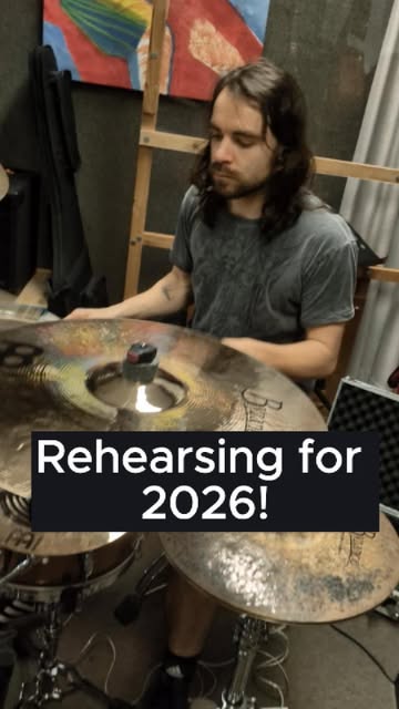 So thrilled to play live again in 2026! 🔥
Have you been to one of our concerts yet? 

#metalband #rehearsal #bandperformance #metalgram