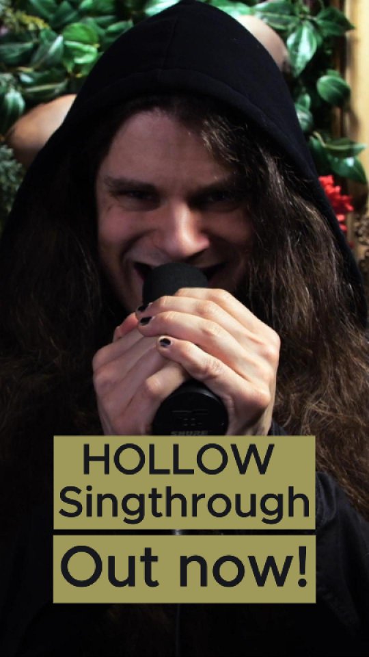 ⚠️ HOLLOW singthrough out now! ⚠️
You can find this new video on our YouTube channel. See how @petercinfinite sings our new single live in one take for you! 🎤 Do you like this version as much as the s…