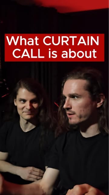 This song is dark! ⚫️ Despite the energetic vibe of our new sond CURTAIN CALL the topic is very serious. It's a song about the deepest pit of depression from the point of view of depression itself.

H…