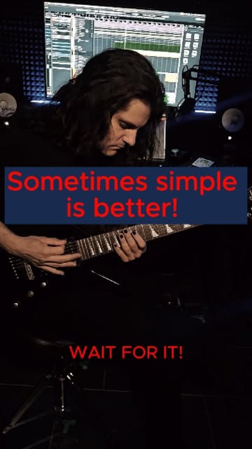 DOWN THE DRAIN 🤘
This is the main riff of our new song. No fancy stuff. No crazy tapping techniques. Just a dirty and honest guitar riff. 🎸 Have you listened to this new song yet?

#newsong #guitarist…